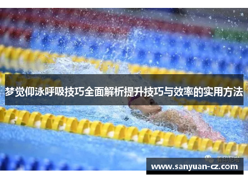 梦觉仰泳呼吸技巧全面解析提升技巧与效率的实用方法