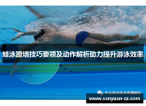 蛙泳蹬墙技巧要领及动作解析助力提升游泳效率